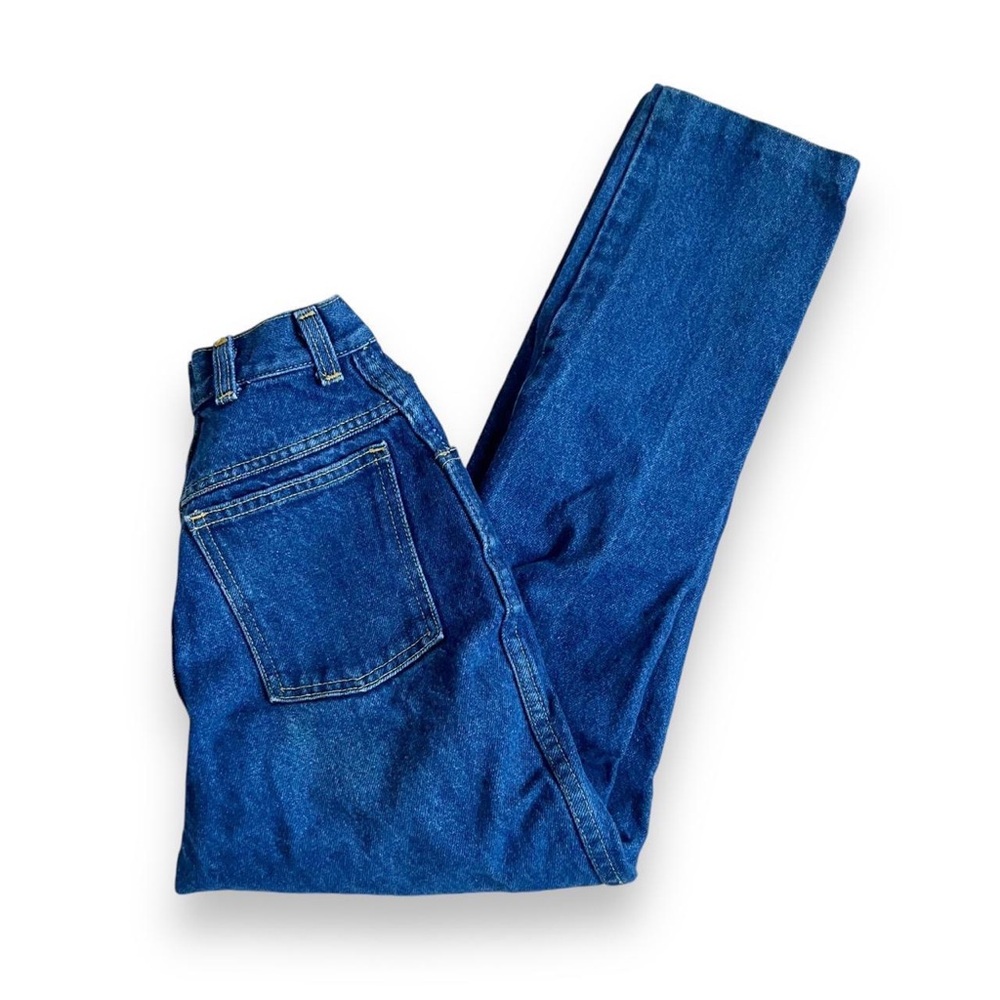Vintage high waisted petite jeans